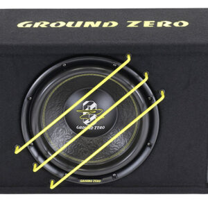 Ground Zero GZRB 30SPL Radioactive 1×12″ basskasse