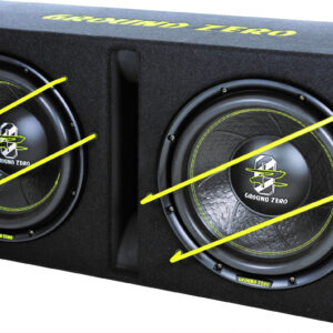 Ground Zero GZIB 2.12SPL Iridium 2×12″ basskasse