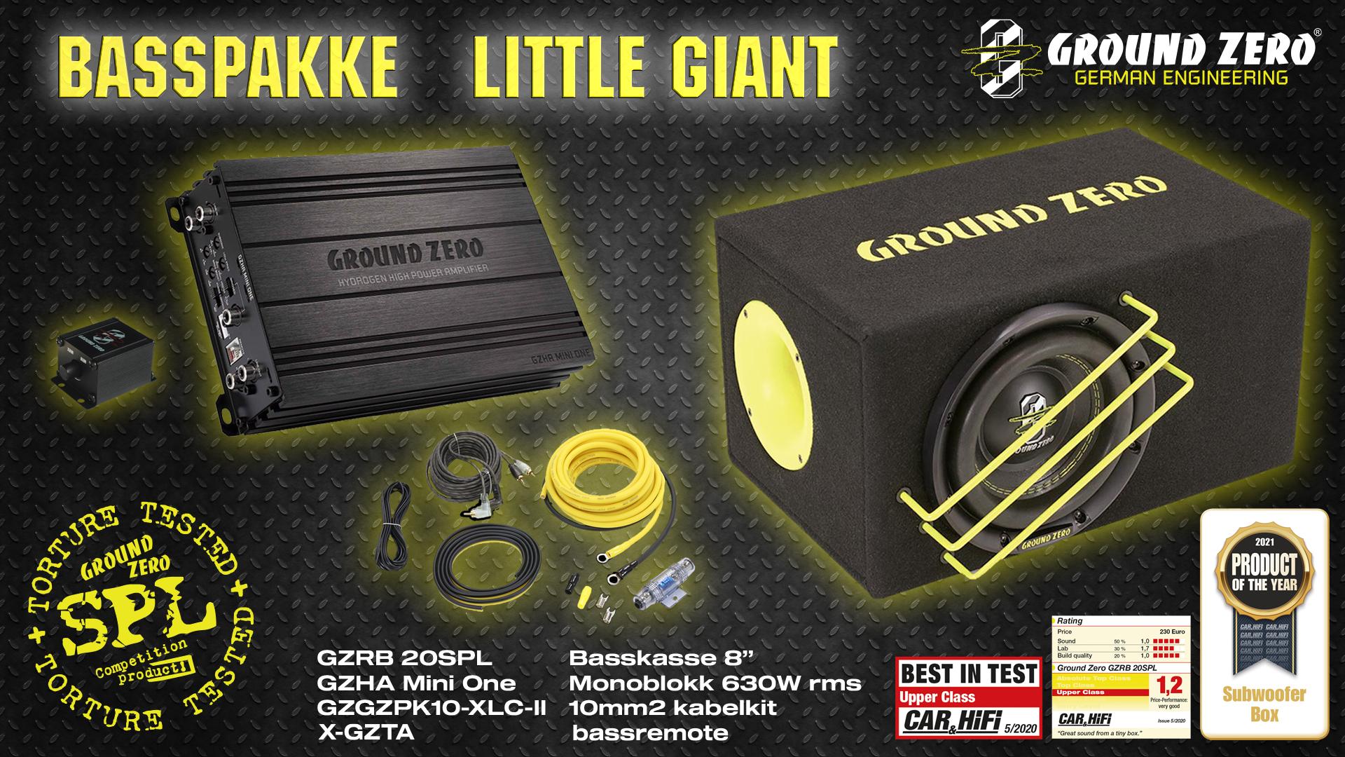 Ground Zero Basspakke “Little Giant” 2026 – Testvinner