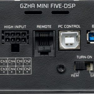 Ground Zero 5 kanals 1000W RMS semi Plug & Play med DSP