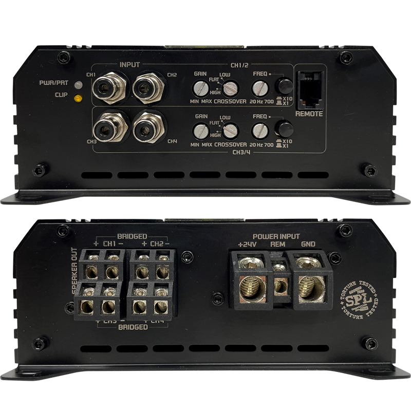 Ground Zero GZCA 300.Q1-24V 4x345W @ 1 ohm