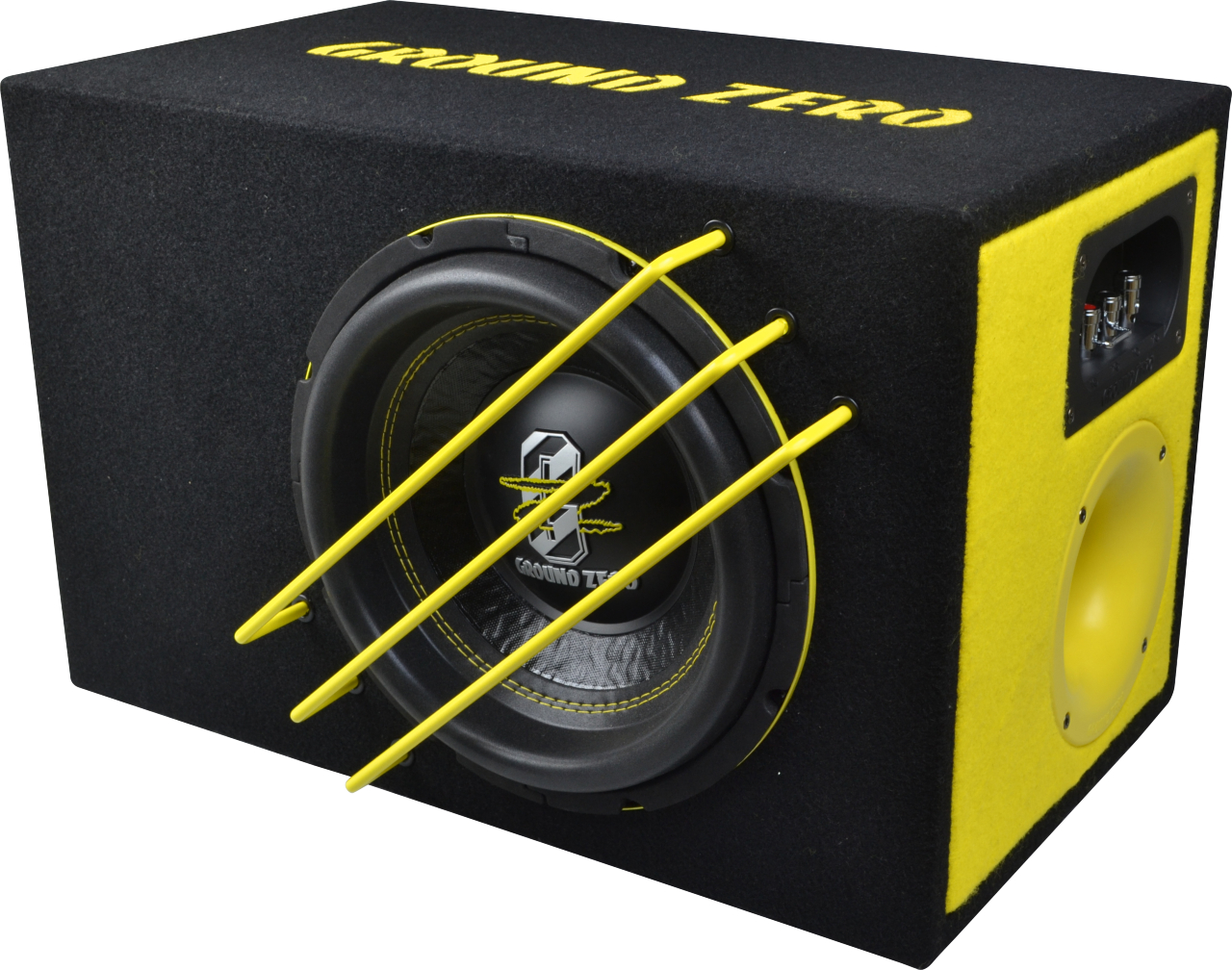 Ground Zero Basspakke 10″ Radioactive SPL 2026