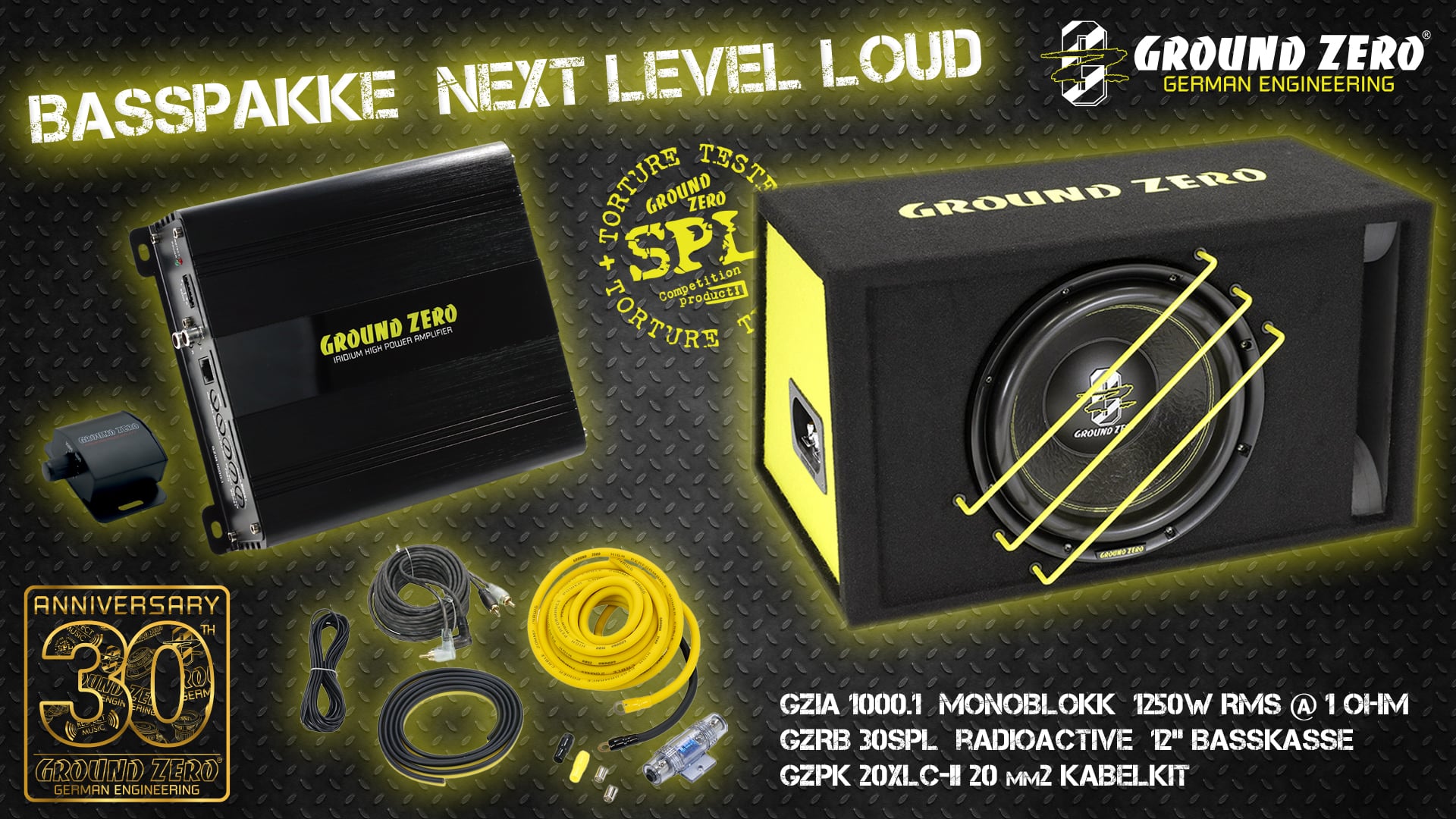 Ground Zero Next Level Loud Basspakke