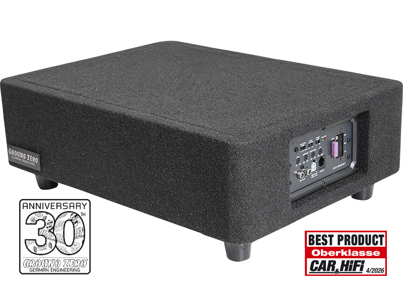 Ground Zero GZCS 25SUB-ACT 320W RMS – testet, best product