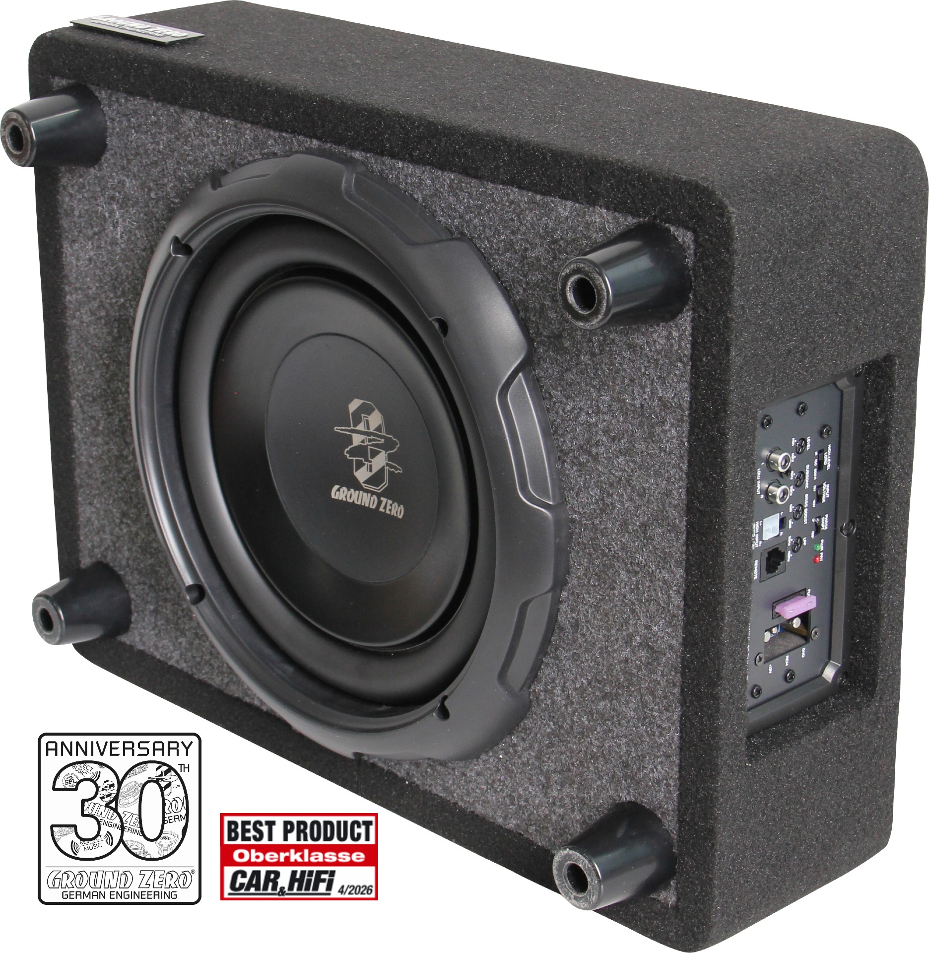 Ground Zero GZCS 25SUB-ACT 320W RMS – testet, best product
