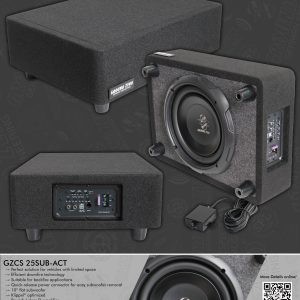 Ground Zero GZCS 25SUB-ACT 320W RMS – testet, best product