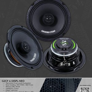 Ground Zero GZCF 6.5XSPL-NEO – NY!