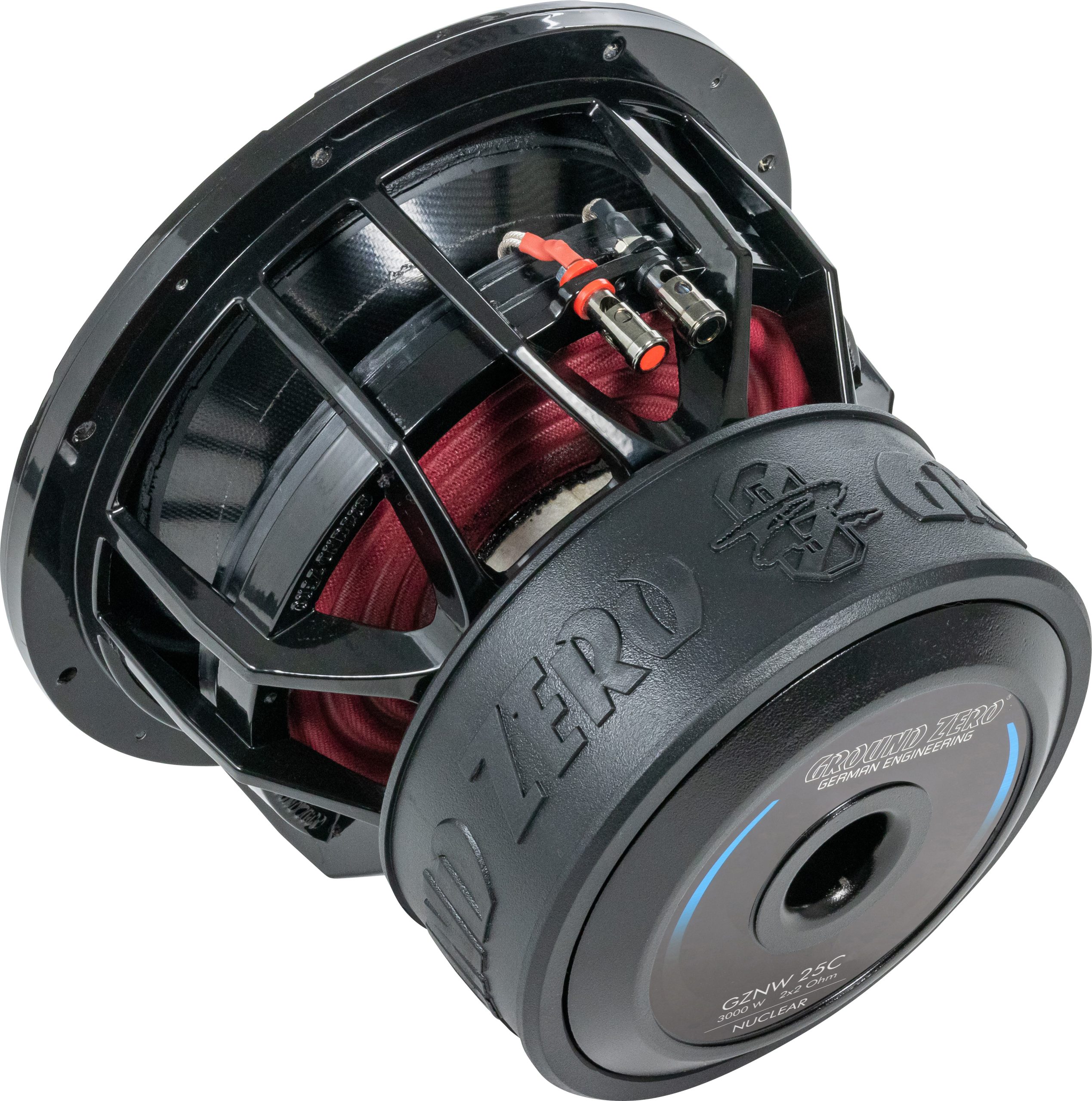Ground Zero GZNW 25C 1000 til 3000W RMS – NY!