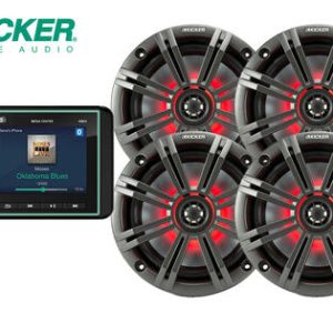 Kicker båtstereo DAB+ pakke