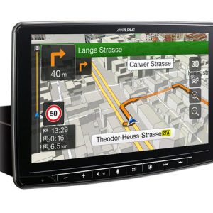 Alpine INE-F904D navigasjon hovedenhet 9-tommer skjerm CarPlay Android Auto