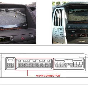 InCarTec Ryggekamera interface