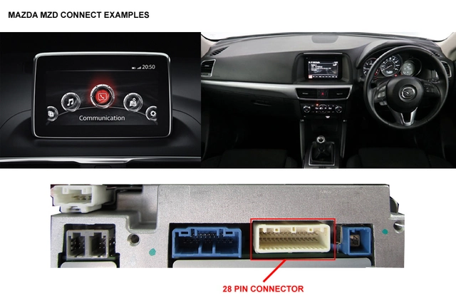 InCarTec Ryggekamera interface