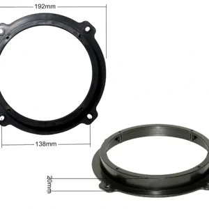 InCarTec Høyttaleradapter (165 mm)