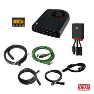 DEFA WarmUp II 1900 Futura – bilvarmesett med batterilader – 471285