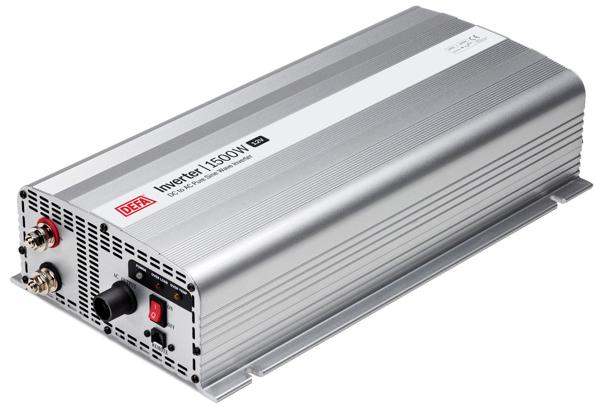 DEFA inverter 1500 W / 12 V – PlugIn – 702941