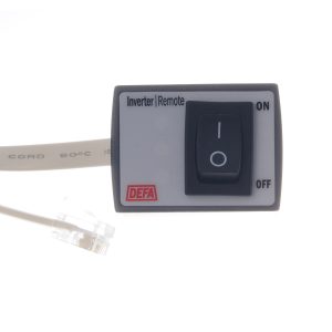 DEFA fjernbetjening for inverter 300/600 W – 6 m, utenpåliggende – 705115