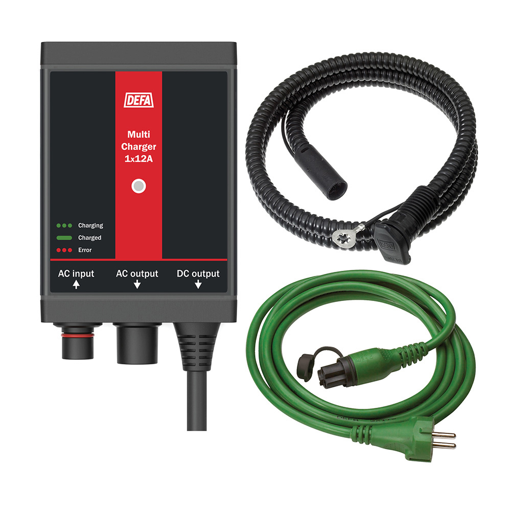 DEFA Charge Kit 1×12 A – 2,5 m – 706910