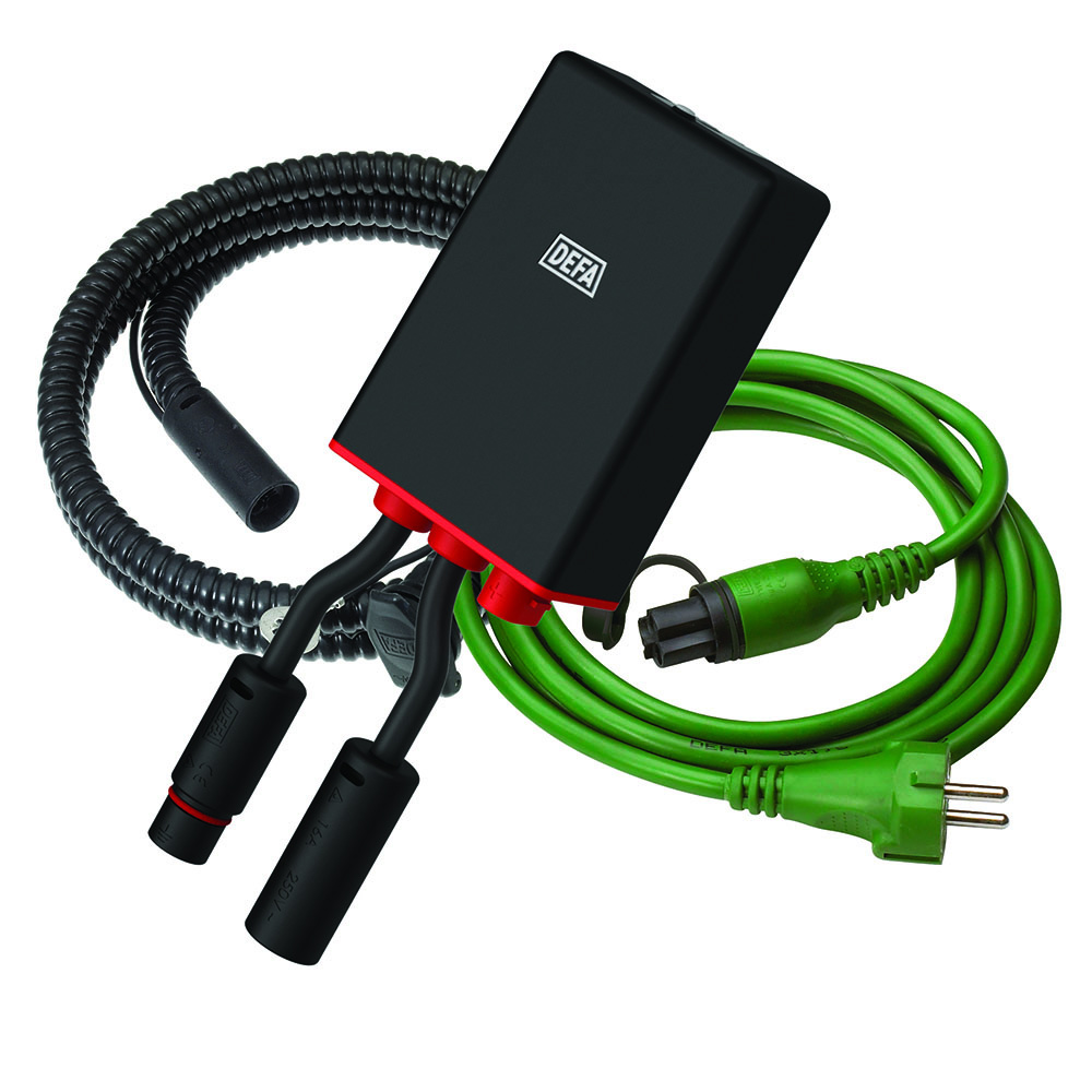 DEFA ChargerKit 1210 Flex – batterilader med kabelsett – 450033