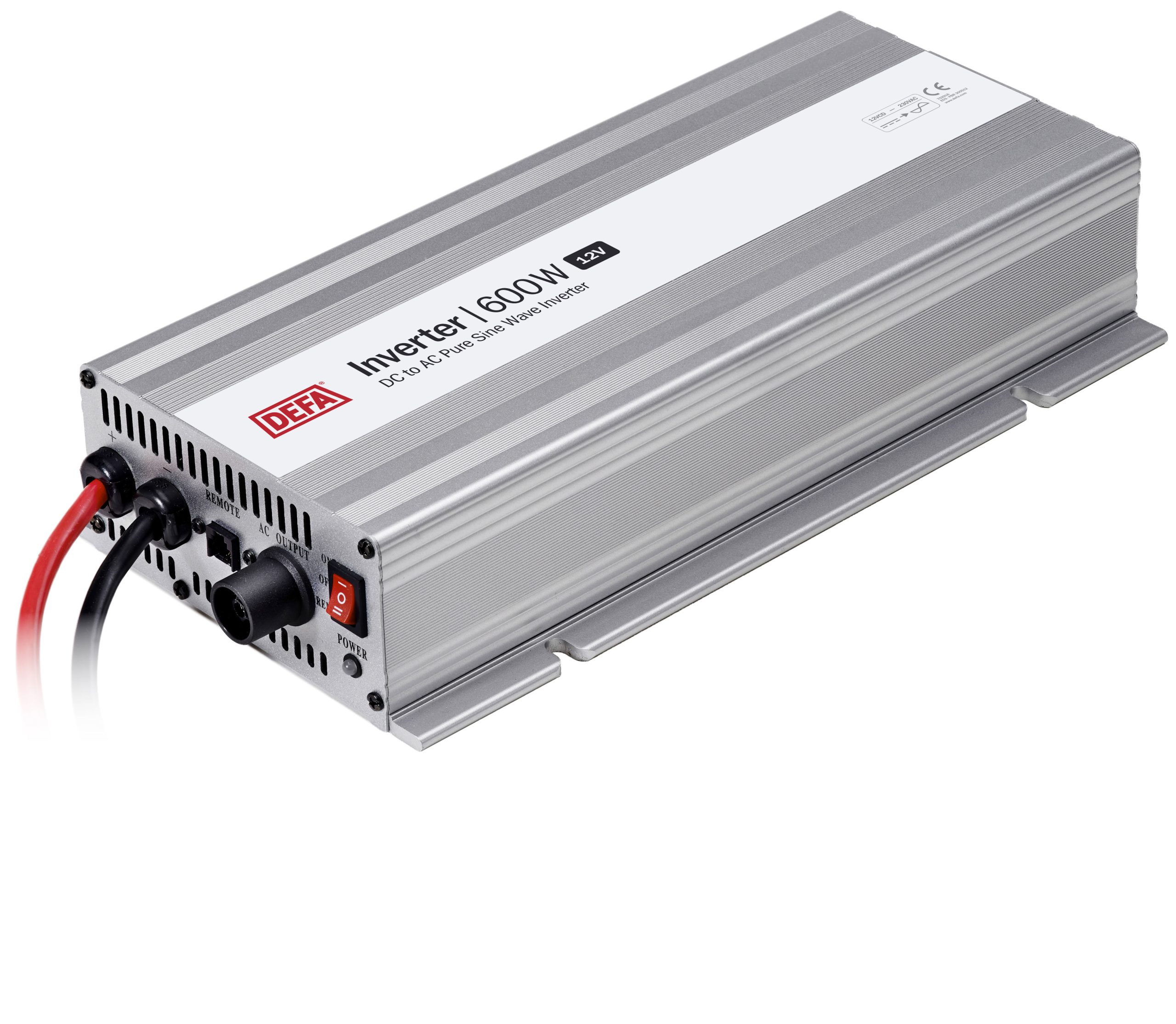 DEFA inverter 600 W / 12 V – PlugIn – 702937