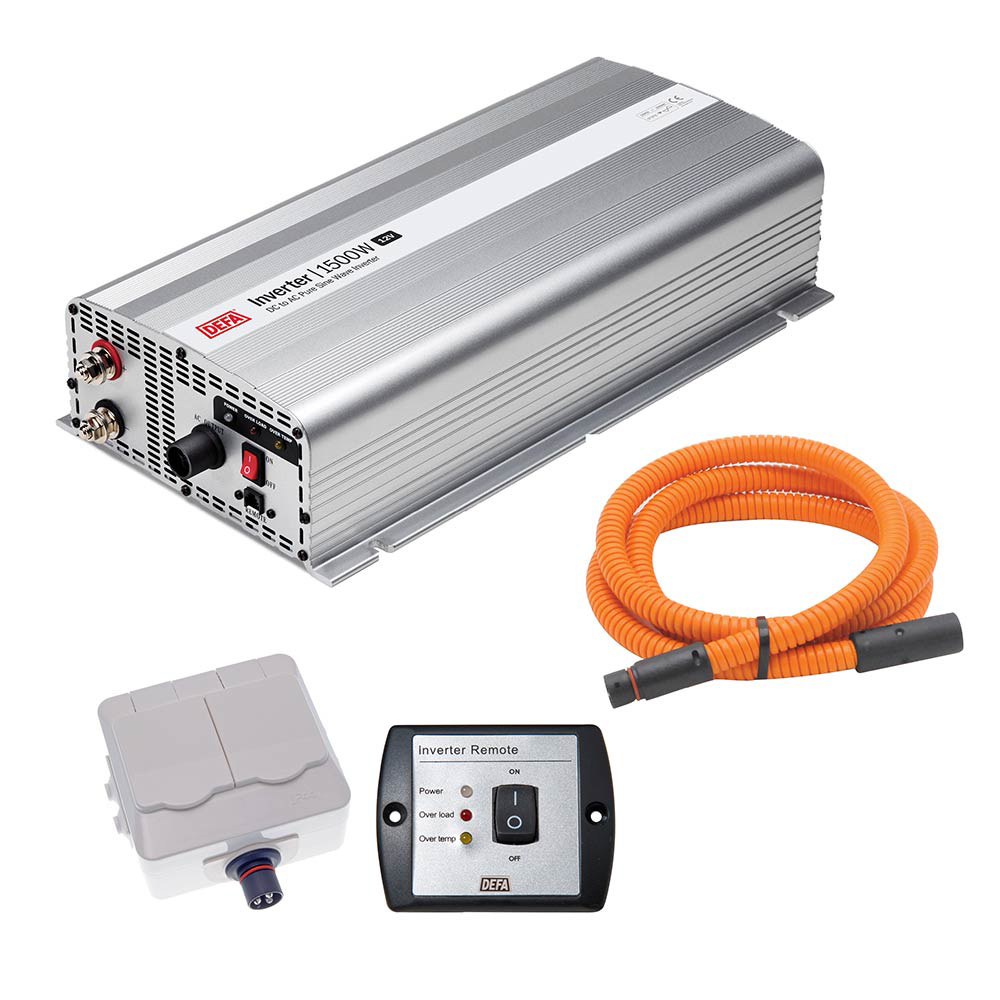 DEFA inverterpakke 1500 W / 12 V – 704073