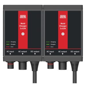 DEFA MultiCharger 2×12 A – 12 V – 705300