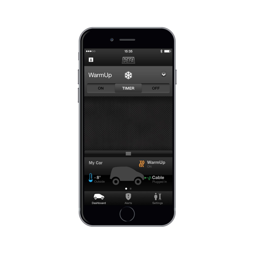 DEFA WarmUp II 1400 Bluetooth – bilvarmesett med batterilader – 471282