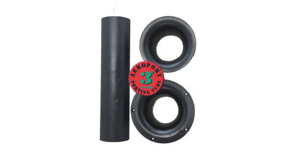AEROport 3″ bassrefleks rør m/flenser
