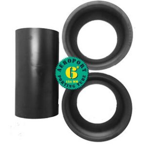 Aeroport 6″ bassrefleks rør m/flenser