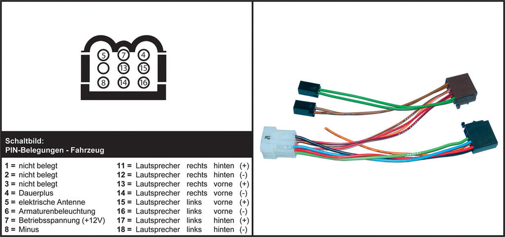 ISO-adapter, Volvo 2er,3er,4er – >12.90 >