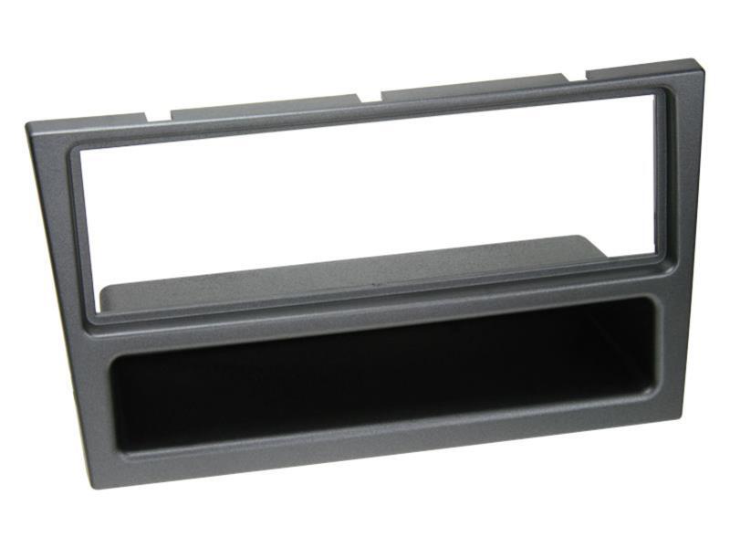 Monteringsramme, 1DIN, koksgrå metallikk – Nissan. Opel, Renault, Subaru, Suzuki