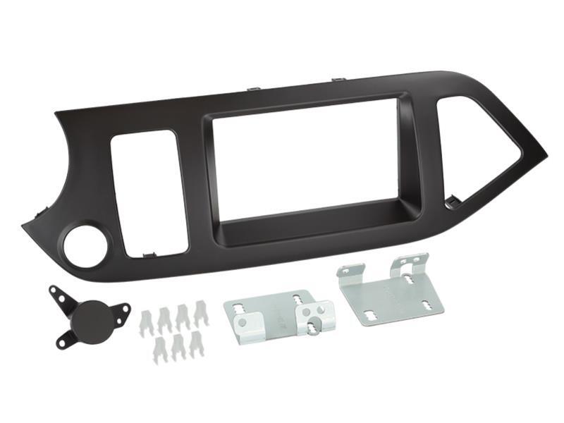 Radioramme KIA Picanto (TA) 05/2011-> – 2DIN, Sort