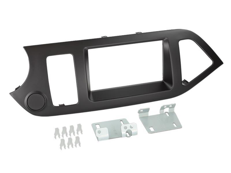 Radioramme KIA Picanto (TA) 05/2011-> – 2DIN, Sort