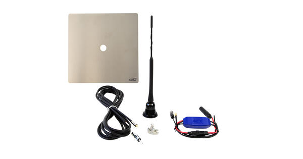 DAB/FM Caravan antenne med reflektor 10m