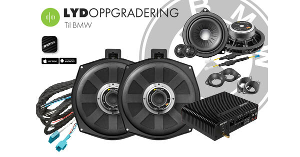 Lydoppgradering BMW fra ETON
