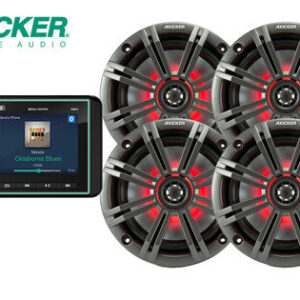 Kicker båtstereo DAB+ pakke
