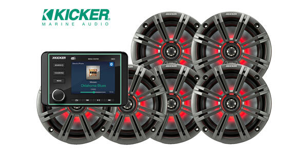 Kicker KMC6 & KM654 pakke