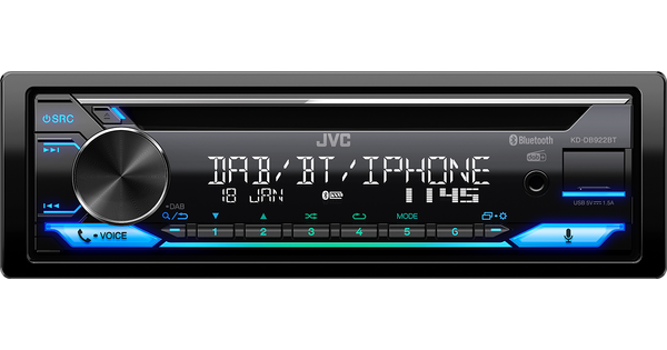 JVC KD-DB922BT – CD med DAB+