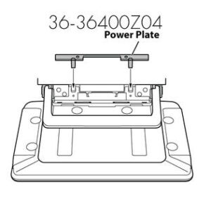 Reservedel Alpine Halo &laquo;Power plate&raquo;