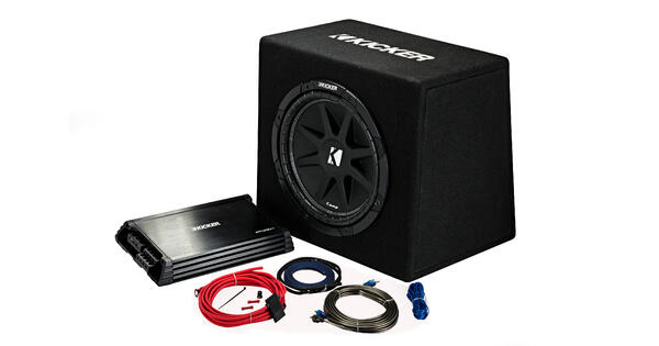 KICKER 44KKP412 bass pakke
