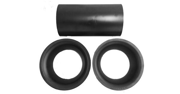 Aeroport 8″ bassrefleks rør m/flenser