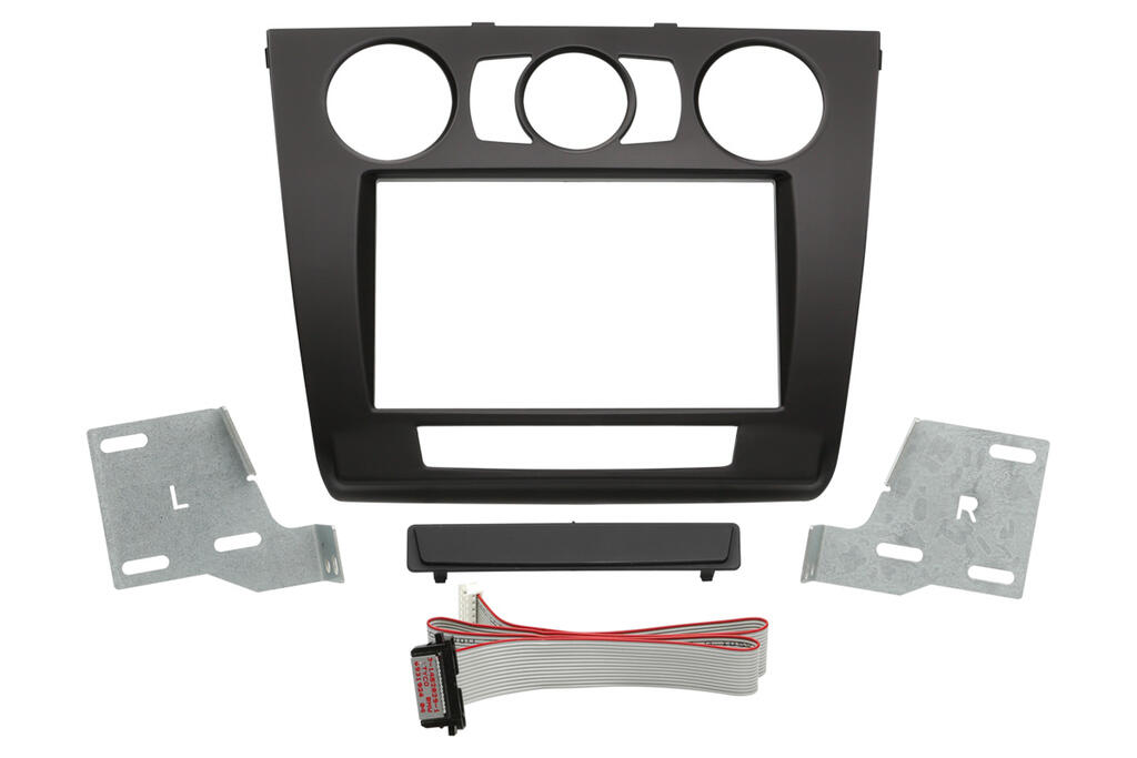 2-DIN monteringsramme – Manuell AC – BMW 1-serie (2007-2011) u/iDrive
