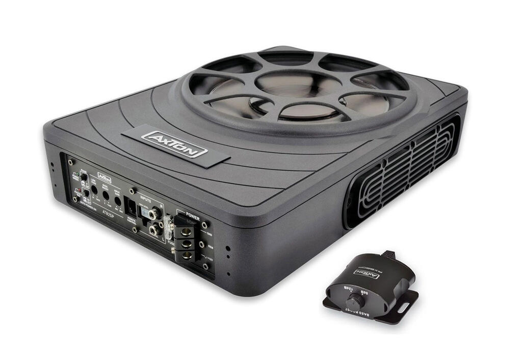 Axton ATB25P – Flat subwoofer med slaver, 25cm sub