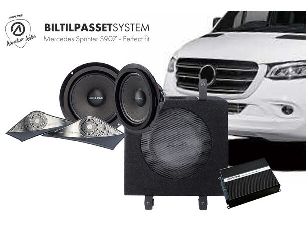 Alpine Adventure Audio system S907