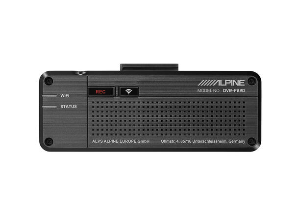 Alpine DVR-F220 avansert dashbord kamera