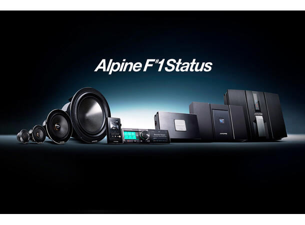 Alpine F#1 status – High End bilstereo