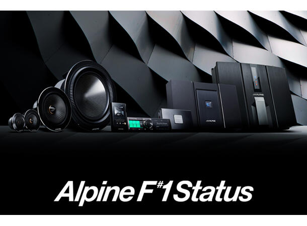 Alpine F#1 status – High End bilstereo