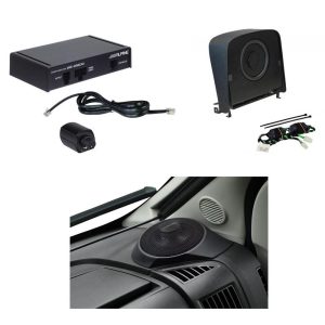 Alpine Fiat Ducato system – lydoppgradering høyttalere sub m/amp