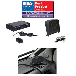 Alpine Fiat Ducato system – lydoppgradering høyttalere sub m/amp
