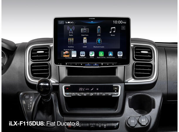 Alpine ILX-F115DU8 – hovedenhet