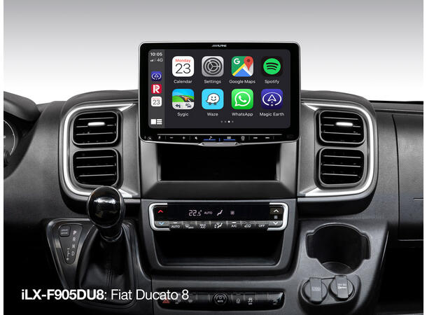 Alpine ILX-F905DU8 – hovedenhet